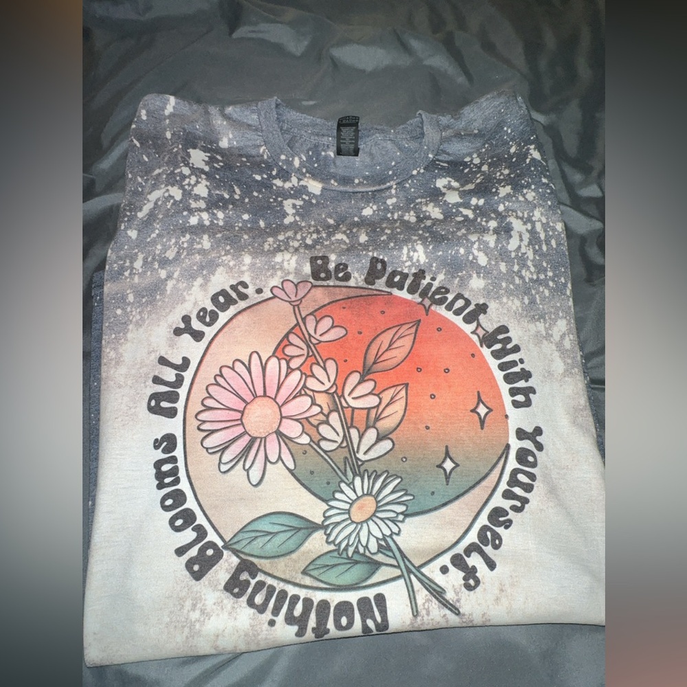 bleached tee